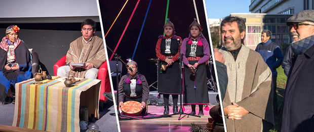El programa contempló actividades simbólicas del Wiñon Antü donde representantes del pueblo mapuche y sociedad chilena compartieron esta celebración. 